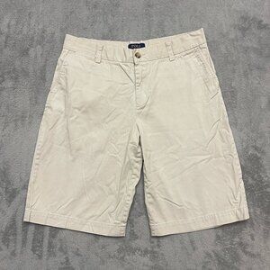 Polo Ralph Lauren Chino Shorts Boys 20 Tan Beige Flat Front Classic Fit